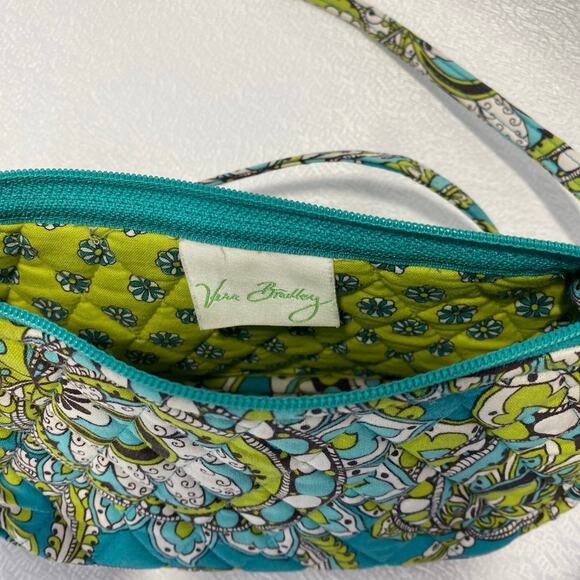 Vera Bradley Peacock pattern Crossbody Bag & Wallet 2-piece - Picture 5 of 7